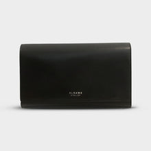 Load image into Gallery viewer, Earth Vegan Leather Black Crossbody Handbag