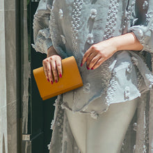 Load image into Gallery viewer, Earth Vegan Leather Butter Rum Crossbody Handbag