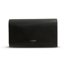 Load image into Gallery viewer, Earth Vegan Leather Black Crossbody Handbag