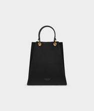 Load image into Gallery viewer, Triangular Satchel - Black - Alkeme Atelier