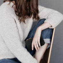 Load image into Gallery viewer, Earth Credit Card Case in Pineapple Leather Pinatex