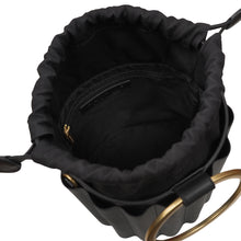 Load image into Gallery viewer, Water Metal Handle Bucket Handbag