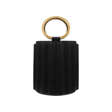 Load image into Gallery viewer, Water Metal Handle Bucket Handbag
