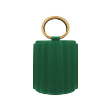 Load image into Gallery viewer, Water Metal Handle Bucket Handbag