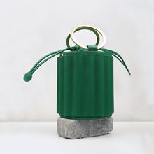 Load image into Gallery viewer, Water Metal Handle Bucket Handbag
