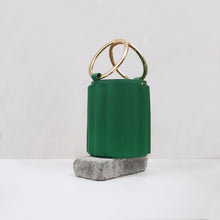 Load image into Gallery viewer, Water Metal Handle Vegan Bucket Small Bag