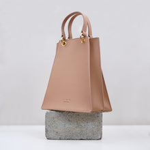 Load image into Gallery viewer, Triangular Satchel - Nude - Alkeme Atelier
