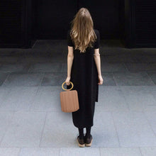 Load image into Gallery viewer, Water Metal Bucket Nude Handbag