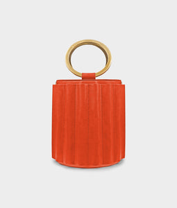 Alkeme Atelier Large Bucket Bag - Orange
