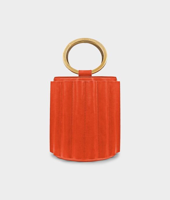 Alkeme Atelier Large Bucket Bag - Orange