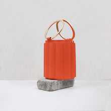 Load image into Gallery viewer, Water Metal Handle Vegan Bucket Small Bag
