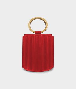 Alkeme Atelier Large Bucket Bag - Red