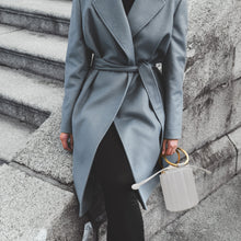 Load image into Gallery viewer, Water Metal Handle Vegan Bucket Small Bag