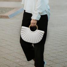 Load image into Gallery viewer, Water Moon Crossbody Bag White