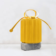 Load image into Gallery viewer, Water Metal Handle Bucket Handbag