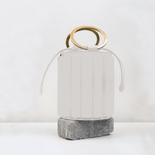 Load image into Gallery viewer, Water Metal Handle Bucket Handbag
