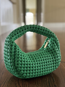 Woven Green Bag