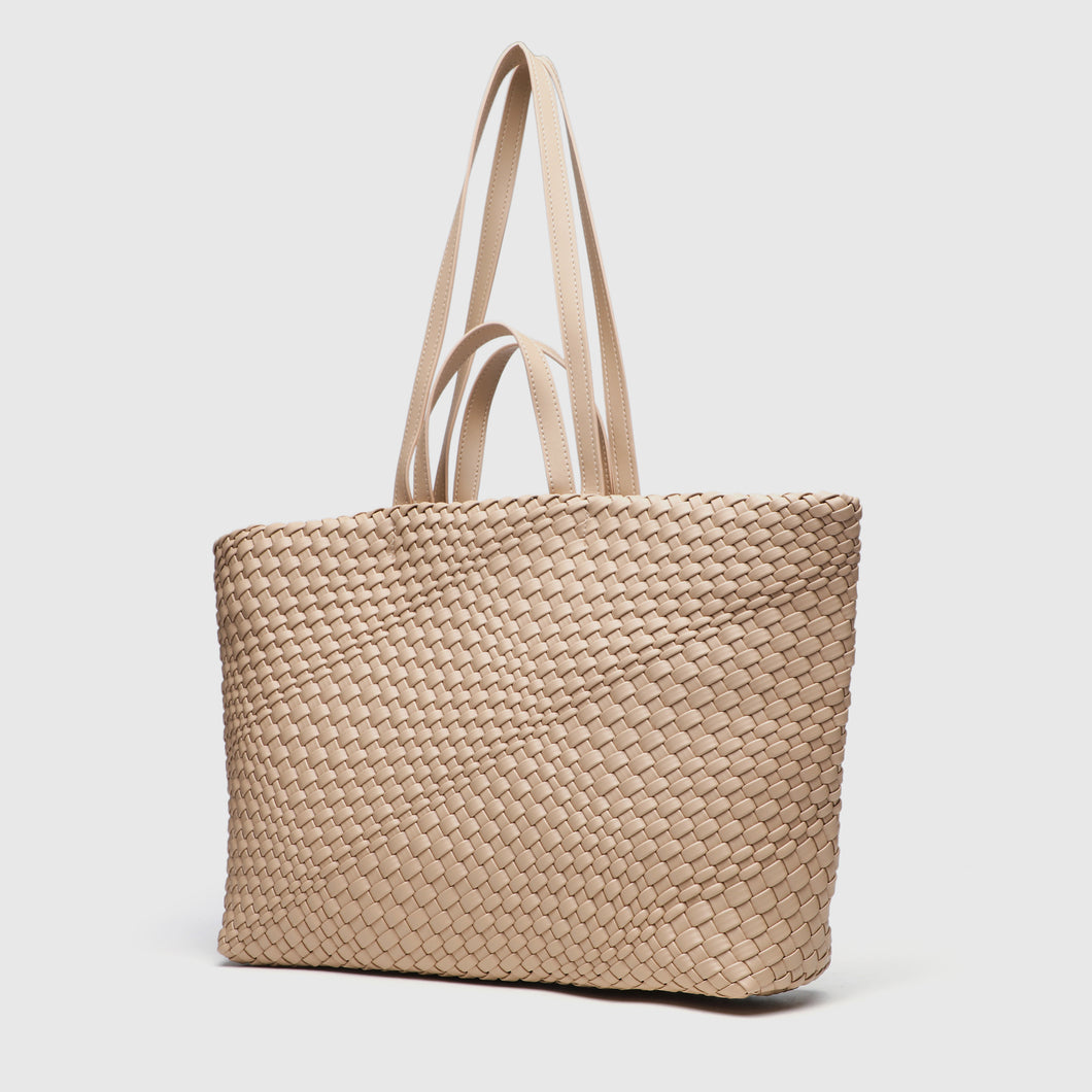 Woven Tote Nude