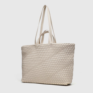 Woven Tote Taupe