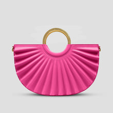 Load image into Gallery viewer, ALKEME ATELIER Fuschia Water Moon Satchel Bag
