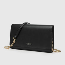 Load image into Gallery viewer, ALKEME ATELIER HANDBAG Earth Vegan Leather Black Crossbody Handbag