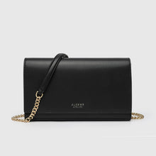 Load image into Gallery viewer, ALKEME ATELIER HANDBAG Earth Vegan Leather Black Crossbody Handbag
