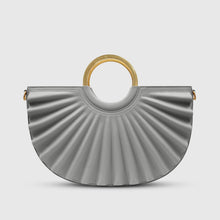 Load image into Gallery viewer, ALKEME ATELIER Handbags Gray Water Moon Satchel Bag Pretty Green