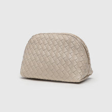 Load image into Gallery viewer, Earth Woven Small Make Up Bag Brown