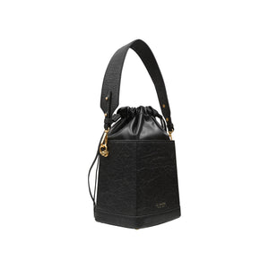 Fire Bucket Bag in Pineapple Leather