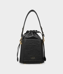 Fire Bucket Bag in Pineapple Leather