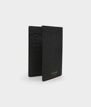 Load image into Gallery viewer, Earth Cover for Passport in Pineapple Leather in Black