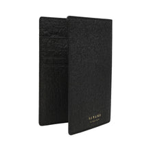 Load image into Gallery viewer, Earth Cover for Passport in Pineapple Leather in Black