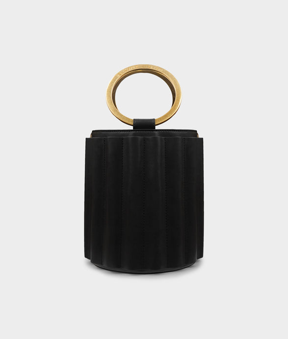 Alkeme Atelier Large Bucket Bag - Black
