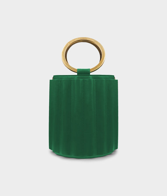 Alkeme Atelier Large Bucket Bag - Green