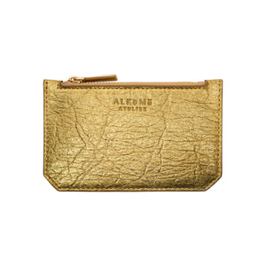 Earth Credit Card Case in Pineapple Leather Pinatex