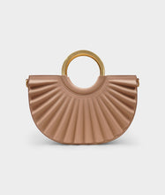 Load image into Gallery viewer, Alkeme Atelier Pleated Crossbody Bag - Nude
