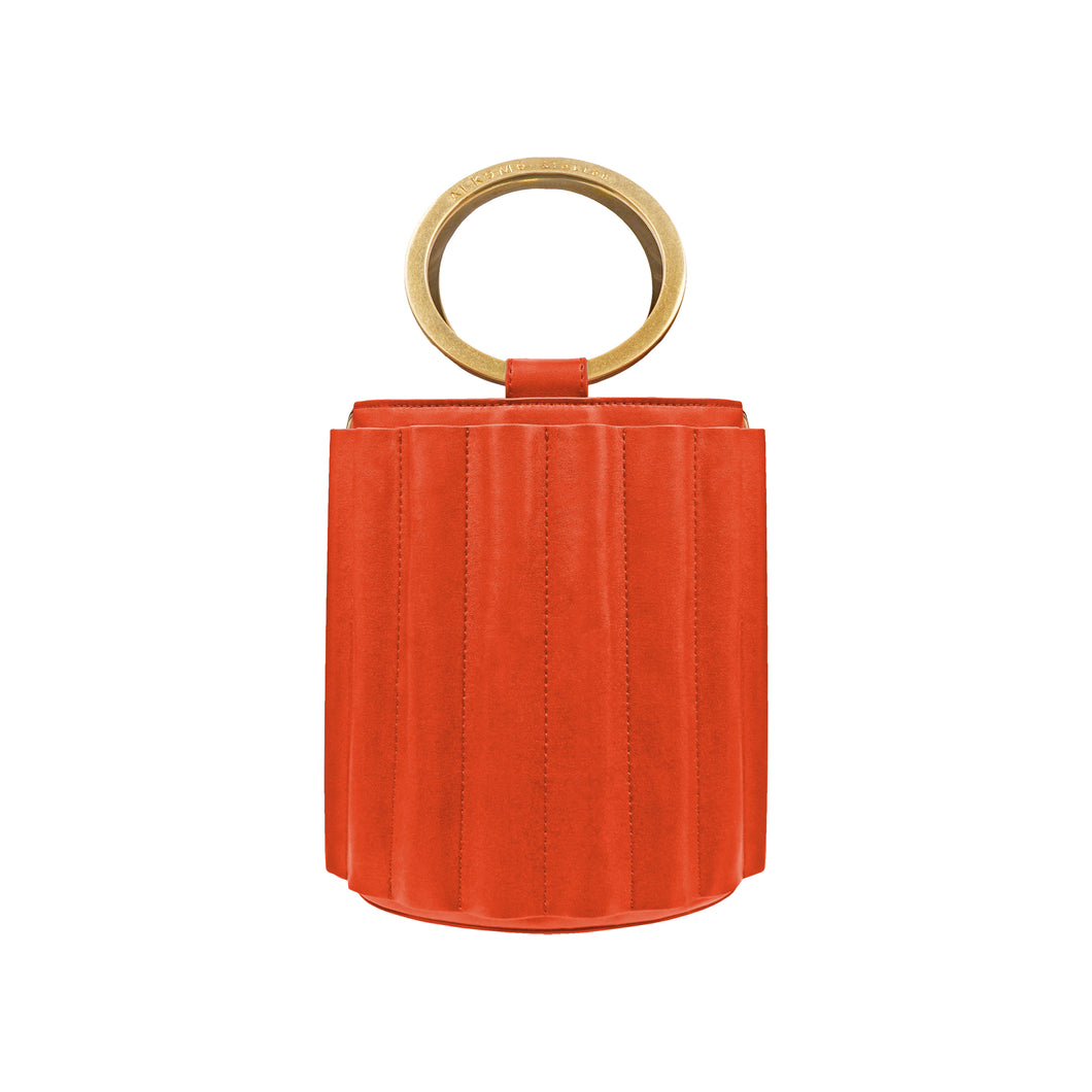 Water Metal Handle Bucket Handbag