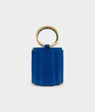 Load image into Gallery viewer, Alkeme Atelier Small Bucket Bag - Blue