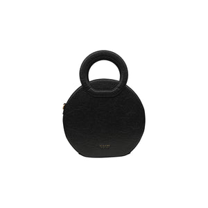 Earth Round Bag in Pineapple Leather