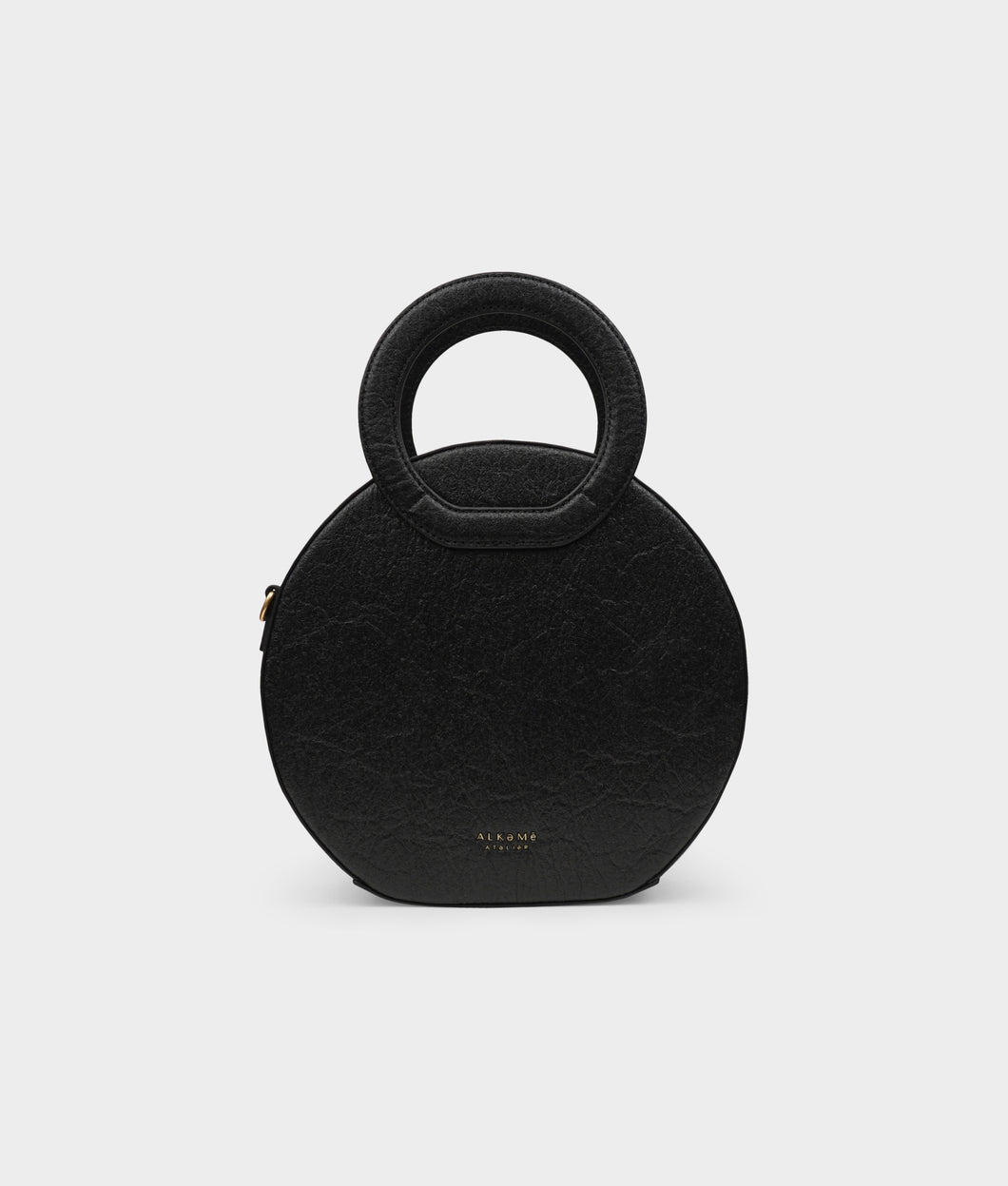 Earth Round Bag in Pineapple Leather