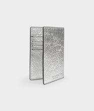 Load image into Gallery viewer, Earth Cover for Passport in Pineapple Leather Silver