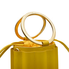 Load image into Gallery viewer, Water Metal Handle Vegan Bucket Small Bag