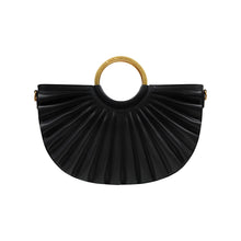 Load image into Gallery viewer, ALKEME ATELIER Black Water Moon Satchel Bag