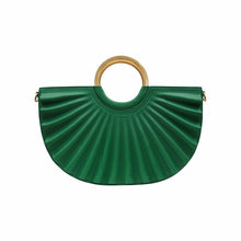 Load image into Gallery viewer, ALKEME ATELIER Green Water Moon Satchel Bag