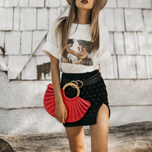 Load image into Gallery viewer, ALKEME ATELIER HANDBAG Black Water Moon Crossbody Bag Black
