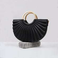 Load image into Gallery viewer, ALKEME ATELIER HANDBAG Black Water Moon Crossbody Bag Black