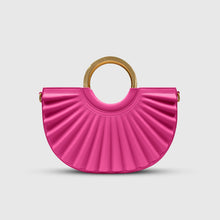 Load image into Gallery viewer, ALKEME ATELIER HANDBAG Fuchsia Water Moon Crossbody Bag Fuchsia