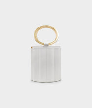 Load image into Gallery viewer, ALKEME ATELIER HANDBAG Water Metal Handle Vegan Bucket Small Bag