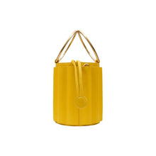 Load image into Gallery viewer, ALKEME ATELIER HANDBAG Water Metal Handle Vegan Bucket Small Bag