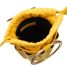 Load image into Gallery viewer, ALKEME ATELIER HANDBAG Water Metal Handle Vegan Bucket Small Bag